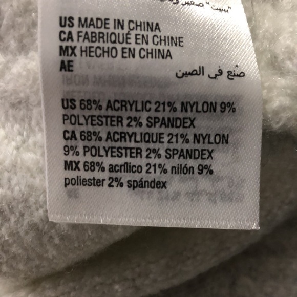 Style & Co Chunky Cowl Neck Soft Tunic Sweater, Size Small Petite, White - Picture 5 of 5